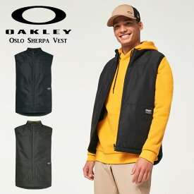 即納可☆【OAKLEY】オークリー Oslo Sherpa Vest 裏ボア メンズ ベスト FOA403659