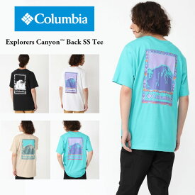 メール便発送 即納可★ 【Columbia】コロンビア エクスプロアーズキャニオンバックショートスリーブTシャツ AM5592