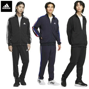 即納可☆【ADIDAS】アディダス スリーストライプス ジャージ上下セット セットアップ JZR00 JZR01