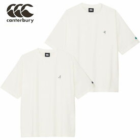 メール便発送 即納可☆【canterbury】カンタベリー エンブロイダリー ショートスリーブティー Tシャツ ユニセックス RA325773