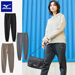 即納可★【MIZUNO】ミズノ ストレッチスウェットアンクル丈パンツ レディース 32MDC330