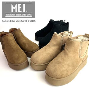[yMEIzC 2025H~ SUEDE LIKE SIDE GORE BOOTS fB[X {A u[c MEI253010 SHL253010
