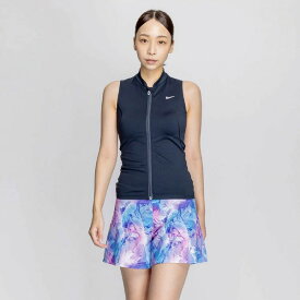即納可☆【NIKE】ナイキ ジップ付き袖なしゆったりシルエット総柄2in1パンツセパレーツ レディース フィットネス水着 2993129