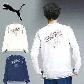 メール便発送 即納可☆【PUMA】プーマ RF 長袖 Tシャツ ランニングTシャツ 527944