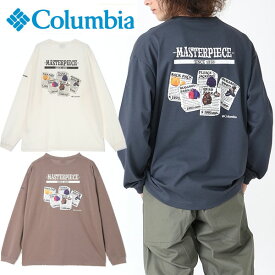 メール便発送 即納可★【Columbia】コロンビア フォートモーニンググラフィックロングスリーブティー PM0578