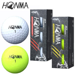 ���[�� �yHONMA�z�{�ԃ{�[�� D1 SPEEDMONSTER �S���t�{�[�� 1�_�[�X 12���� (�z���C�g�A�C�G���[) 4989380