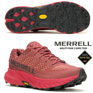 ���[���yMERRELL�z������ AGILITY PEAK 5 GORE-TEXR �g���C�������j���O�V���[�Y M068185