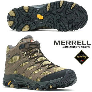 ���[���yMERRELL�z������ MOAB3 SYNTHETIC MID �S�A�e�b�N�X �A�E�g�h�A �����Y �n�C�L���O�V���[�Y M500255