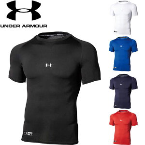 [֔ A_[A[}[ UNDER ARMOUR Y UA HEATGEAR ARMOUR COMPRESSION SHORT SLEEVE CREW 싅 Ci[ q[gMA 1358643