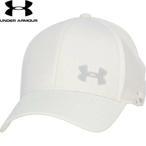  A_[A[}[ UNDER ARMOUR UA STORM DRIVE STRAIGHT CAP UA Xg[hCuXg[gLbv(St/Y) 1389889 (White/ModGray(100))