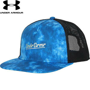 ◆◆ <アンダーアーマー> UNDER ARMOUR UA BASEBALL CAP UAベースボール キャップ(野球&ソフトボール/メンズ) 6001316 (VarsityBlue/Black/Silver(426))