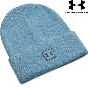 [֔ A_[A[}[ UNDER ARMOUR UA HALFTIME CUFF BEANIE(}`X|[c/Y) 1373155 (BlueSmoke/DarkNavyBlue(418))