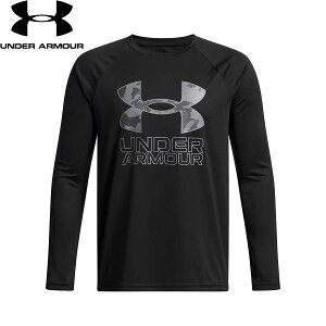 [֔ A_[A[}[ UNDER ARMOUR UAebN nCubh vg tB OX[u TVc(g[jO/BOYS) 1380470 (Black/TitanGray(005))