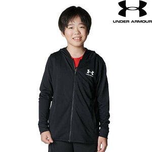  A_[A[}[ UNDER ARMOUR UAebN tWbv t[fB[(g[jO/BOYS) 6001341 (Black/White(001))