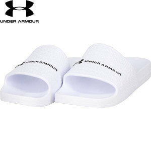�������y�����z ���A���_�[�A�[�}�[�� UNDER ARMOUR UA�A�[�}�[ �X���C�h ���C�g(�}���`�X�|�[�c/�����Y) 6007528 (White/White/Black(100))