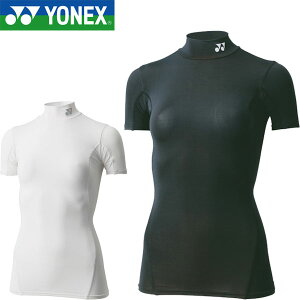 ◆◆メール便発送 <ヨネックス> YONEX STB FITNESS MODEL ハイネック半袖シャツ レディース アンダーウェア バドミントン テニス STBF1503