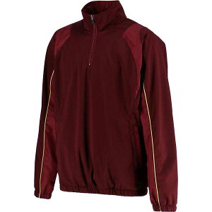 ◆◆○ <ゼット> ZETT 野球 ハーフジップ ジャンパー 防寒 (6801:Wエンジ) BOV460A-6801