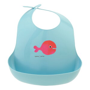 【 学研 公式 】 五味太郎 きんぎょがにげた 食事 エプロン みずいろ 日本製 K08049 学研ステイフル 文具 雑貨