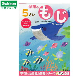 ＜7/4 20:00より20%OFFクーポン配布！＞【 学研 公式 】 5歳 ワーク もじ N04807 学研ステイフル 文具 雑貨
