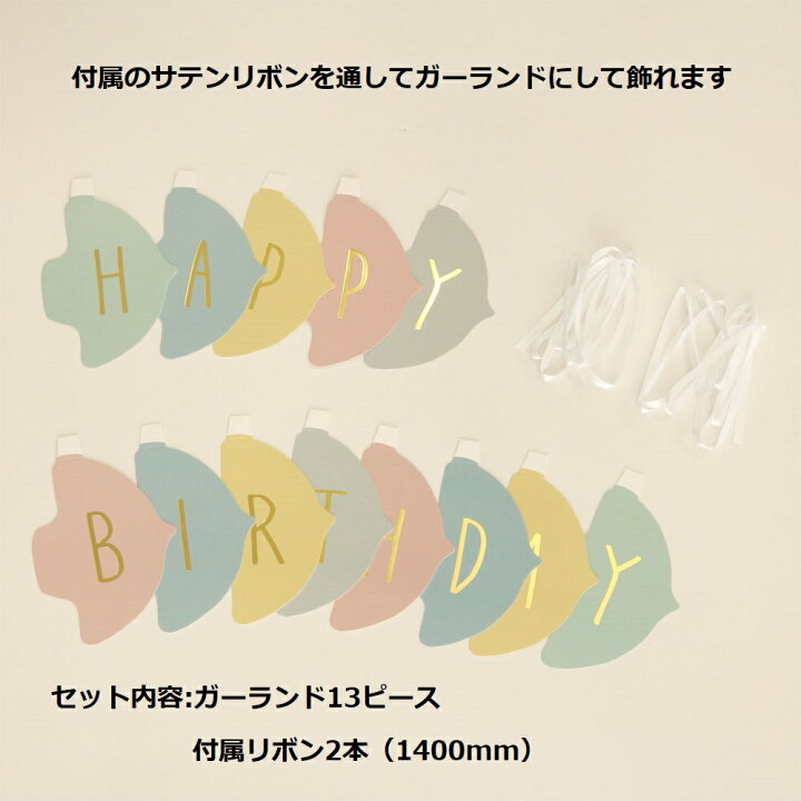 楽天市場 メーカー公式ショップ バースデー ガーランド 誕生日 飾り付け トリ G ハーフバスデー 子供 学研ステイフル 学研ステイフル 楽天市場店