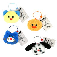 ＼9月15日発売新商品／ mojojojo Diner フェイスキーホルダー くま / とり / ねこ / いぬ 文具 文房具 雑…