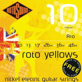 ROTO SOUND エレキ弦 Rotoシリーズ R9,R10,RH9,RH10,R11〈ロトサウンド〉