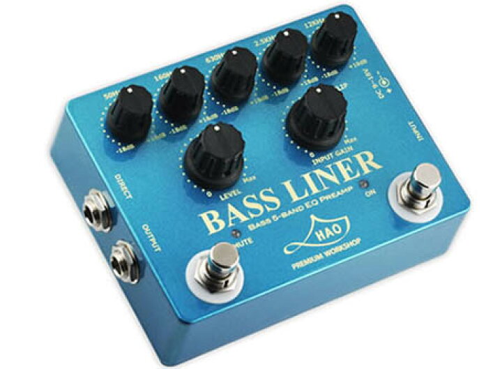 楽天市場】HAO/BASS LINER ベースライナー ベースプリアンプ〈ハオ  