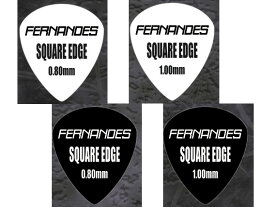 FERNANDES/ピック SQUARE EDGE P-100SQA（10枚セット）〈フェルナンデス〉