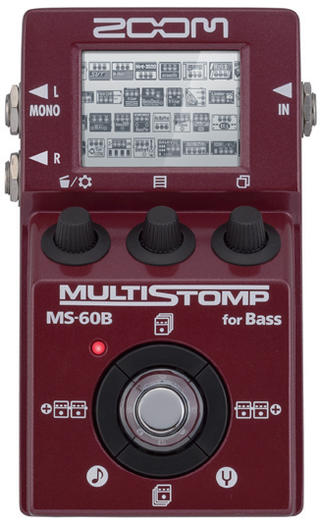 ー“MultiStomp”シリーズのベースモデルMS-60B 公式の ◆セール特価品◆ ZOOM ベース用 ズーム MultiStomp MS-60B