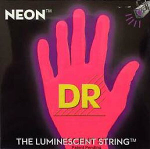 DR/NEON Guitar String Neon Red DR-NRE GLM^[lI