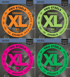 q5prD'Addario x[X ProSteels Round WoundqEPS160-5EEPS165-5EEPS170-5EEPS220-5rq__Ir