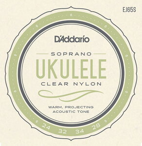 D'Addario EN EJ65S Pro-Arte Custom Extruded Ukulele \vmq__Ir