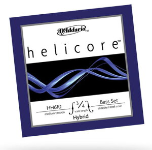 D'Addario RgoXZbg HH610 3/4M Helicore Hybrid Bass Stringsq__Ir