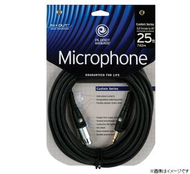 Planet Waves/マイクケーブル PW-GM-10（10ft/約3.0m） Custom Series Microphone Cable〈ダダリオ〉