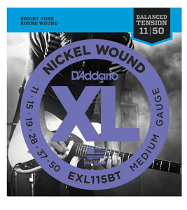D'Addario エレキ弦 EXL115BT Balanced Tension〈ダダリオ〉
