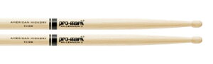 Pro-Mark XeBbN TX2BW Hickory Wood Tipqv}[Nr
