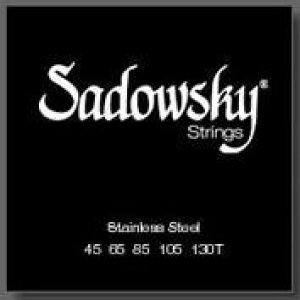 q5x[XprSadowsky/5Bass Strings Black Label Bright NickelqThEXL[r