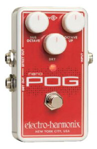 �y5/10�`15 P5�{or10�{!(�ΏۊO����)�zElectro Harmonix Nano POG Polyphonic Octave Generator�q�G���N�g���n�[���j�N�X�r