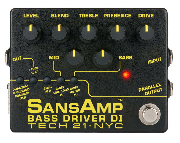 楽天市場】TECH21/SansAmp BASS DRIVER DI Ver.2 サンズアンプ〈テック 