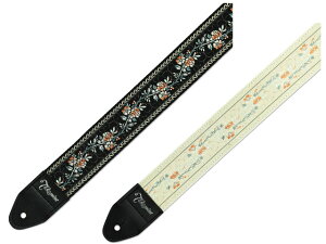 Takamine TGS-6 BL/WH ギターストラップ〈タカミネ〉