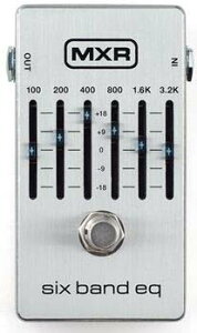 MXR M109S SIX BAND EQ 6�o���h�O���t�B�b�N�C�R���C�U�[ �W���_�����b�v