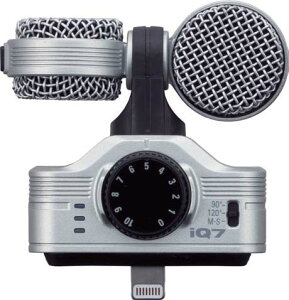 ZOOM IQ7 MS Stereo Microphone / iPhone / iPad p̃XeIRfT}CNqY[r