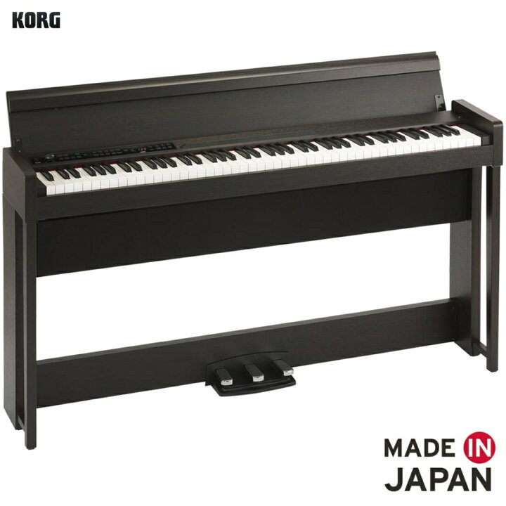 楽天市場】KORG デジタルピアノ C1 AIR-BR ブラウン(木目調仕上げ 