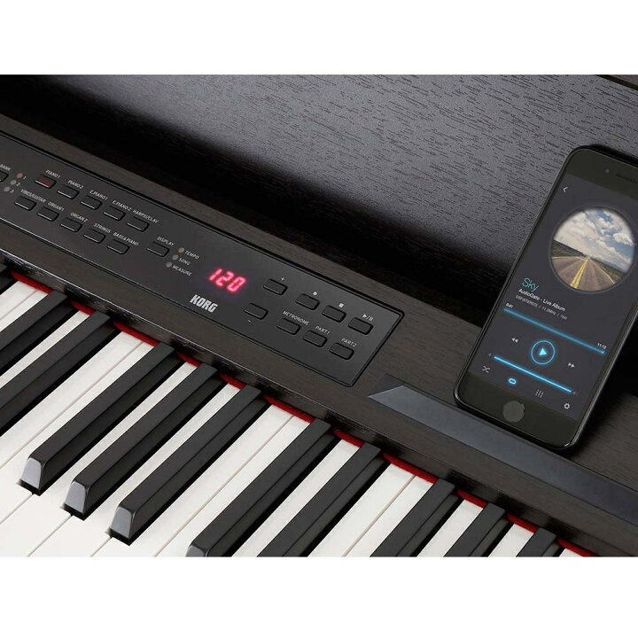 楽天市場】KORG デジタルピアノ C1 AIR-BR ブラウン(木目調仕上げ 