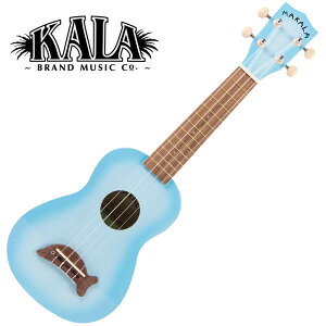 MAKALA by KALA MKSD-LBLBURST20_06 Dolphins Soprano Ukulele w/bag \vmENq}JEJr