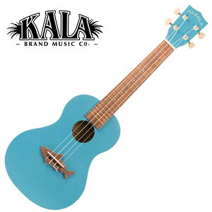 MAKALA by KALA MKSS-BLU20_06 Shark Soprano Ukulele w/bag \vmENq}JEJr