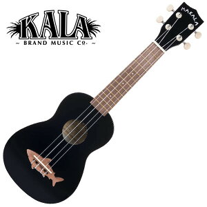 MAKALA by KALA MKSS-BLK20_06 Shark Soprano Ukulele w/bag \vmENq}JEJr