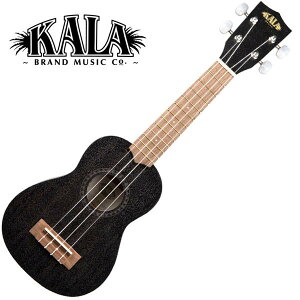 KALA KA15S-BLK-WBAG20_06 Satin Mahogany Soprano Ukulele w/bag �\�v���m�E�N�����q�J���r