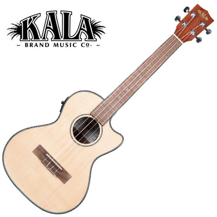 楽天市場】KALA KASTGE-C-WBAG20_06 Solid Spruce Top Gloss Tenor  