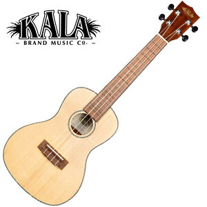 KALA KASSTU-C-20_06 Solid Spruce Travel Concert Ukulele w/bag RT[gENqJr